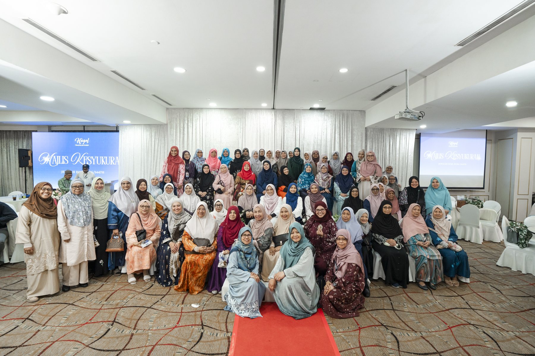 Hagel jema’ah at the Majlis Kesyukuran in Singapore