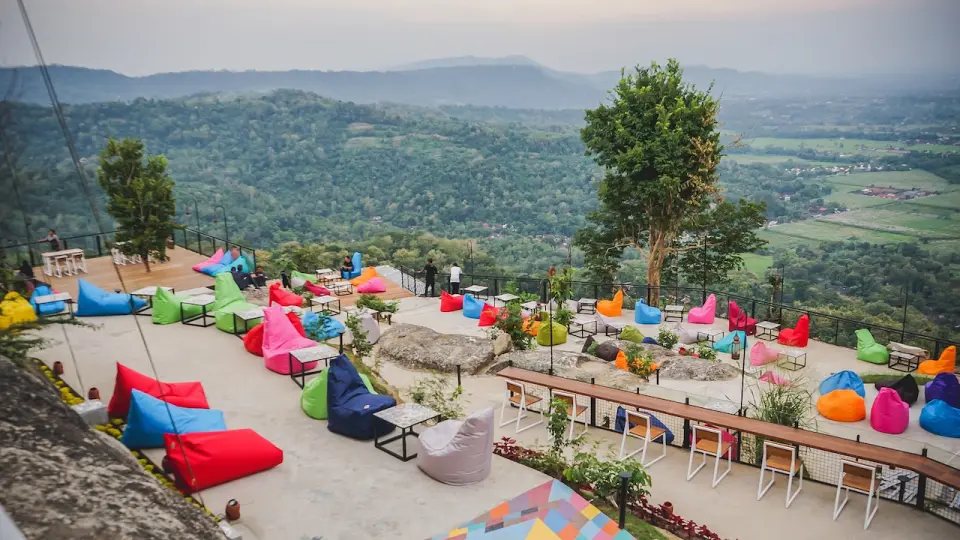 Obelix, above Parangtritis, Jogjakarta