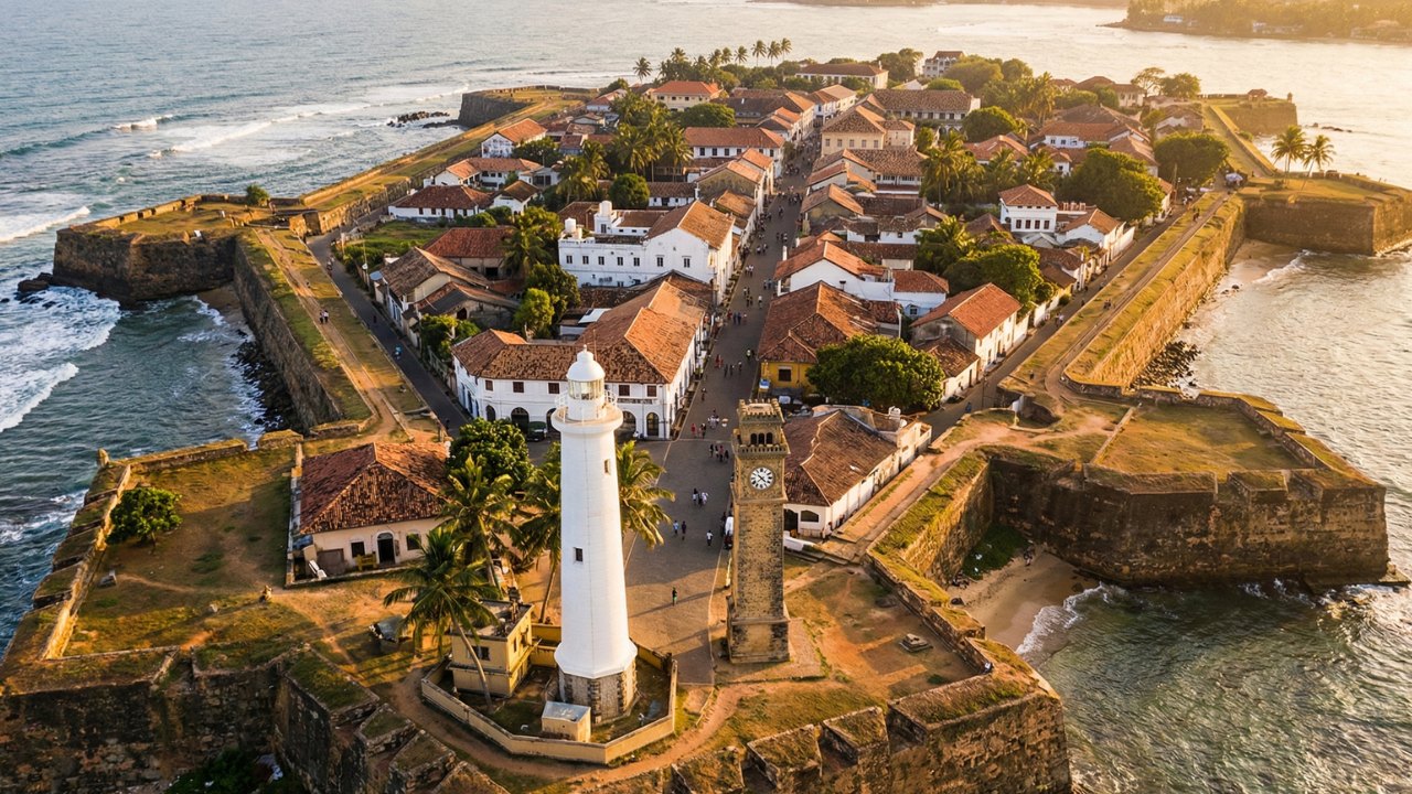 Galle Fort and the south coast of Sri Lanka