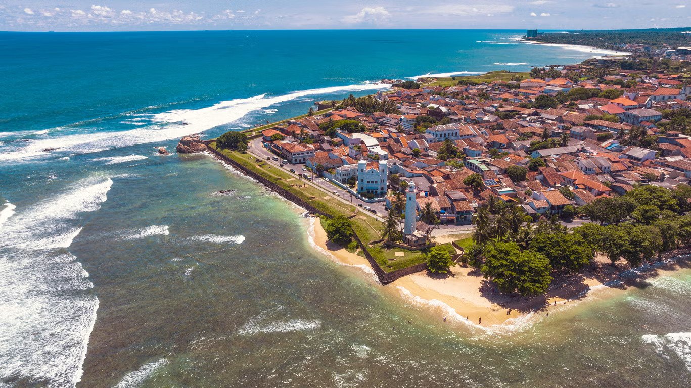 Galle Fort on the south coast of Sri Lanka